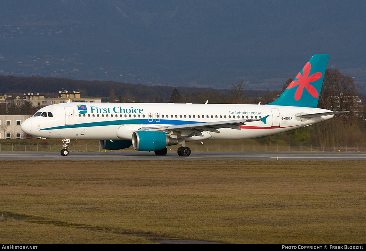 Aircraft Photo of G-OOAR | Airbus A320-214 | First Choice Airways | AirHistory.net #433258
