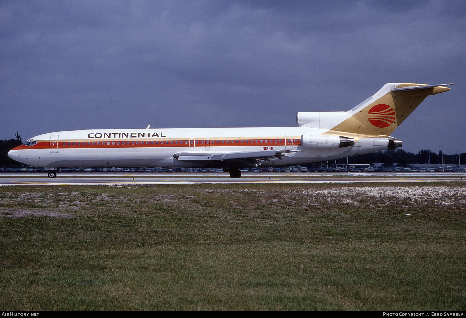 Aircraft Photo of N12411 | Boeing 727-243/Adv | Continental Airlines | AirHistory.net #433268