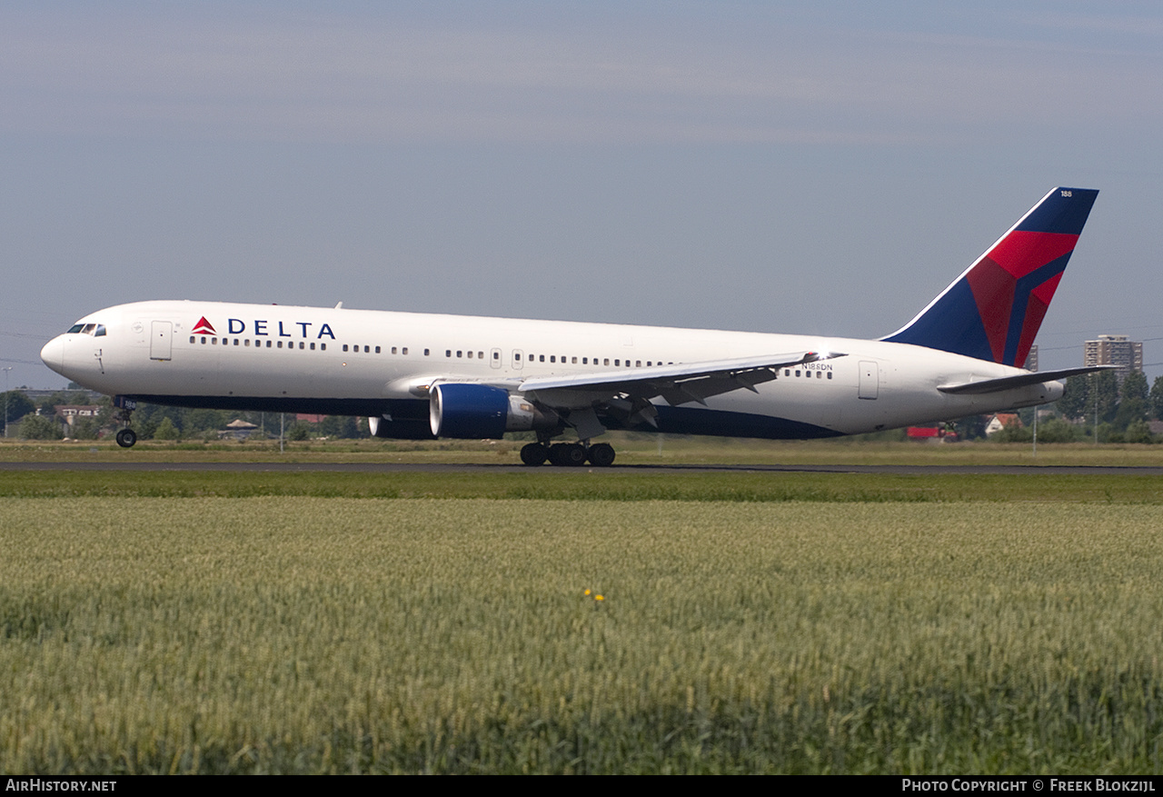 Aircraft Photo of N188DN | Boeing 767-332/ER | Delta Air Lines | AirHistory.net #433284