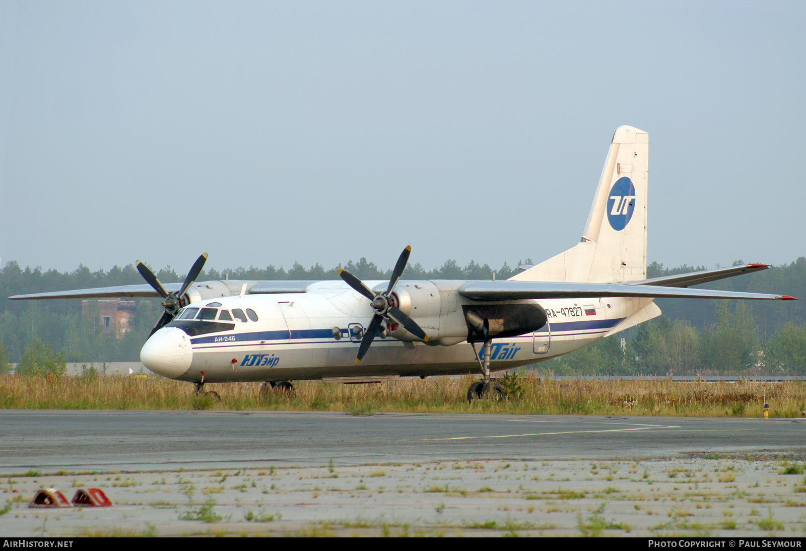 Aircraft Photo of RA-47827 | Antonov An-24RV | UTair | AirHistory.net #433290