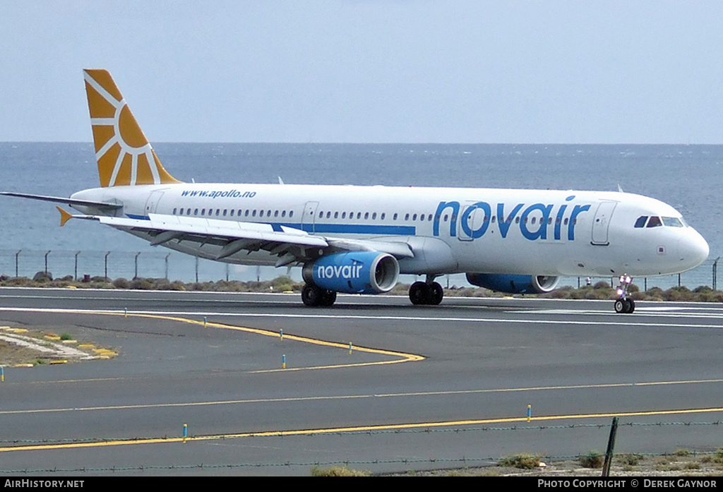 Aircraft Photo of SE-RDO | Airbus A321-231 | Novair | AirHistory.net #433306