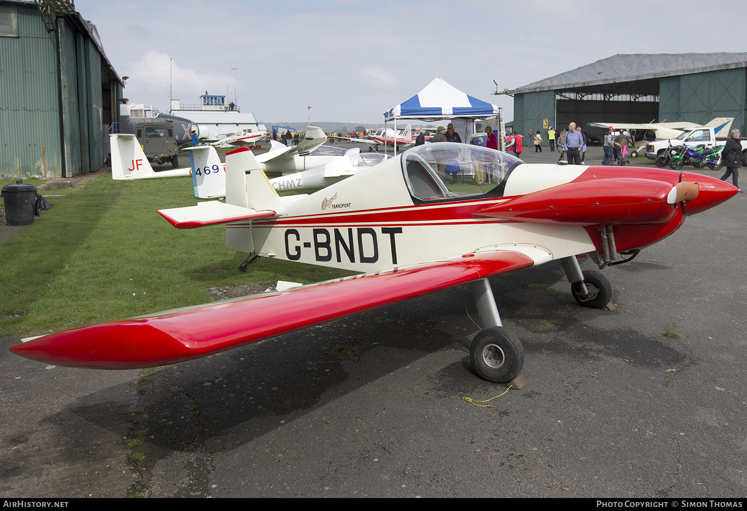 Aircraft Photo of G-BNDT | Brugger MB-2 Colibri | AirHistory.net #433309