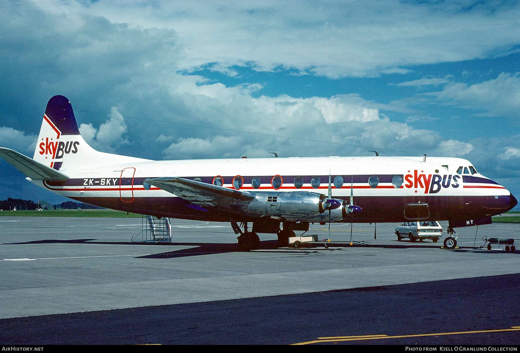 Aircraft Photo of ZK-SKY | Vickers 802 Viscount | Skybus | AirHistory.net #433324