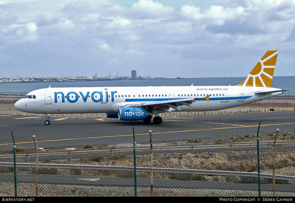 Aircraft Photo of SE-RDP | Airbus A321-231 | Novair | AirHistory.net #433330