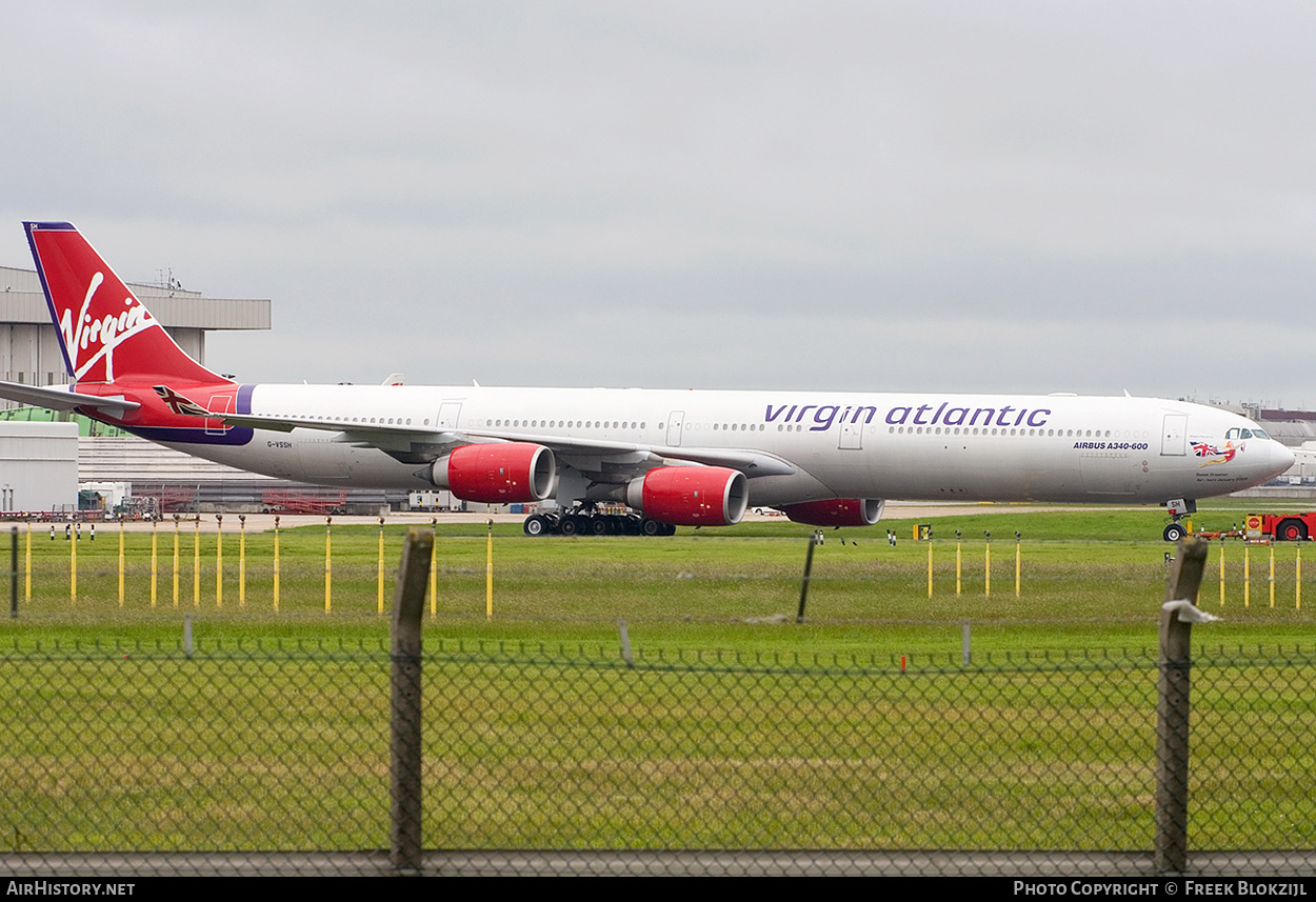 Aircraft Photo of G-VSSH | Airbus A340-642 | Virgin Atlantic Airways | AirHistory.net #433333