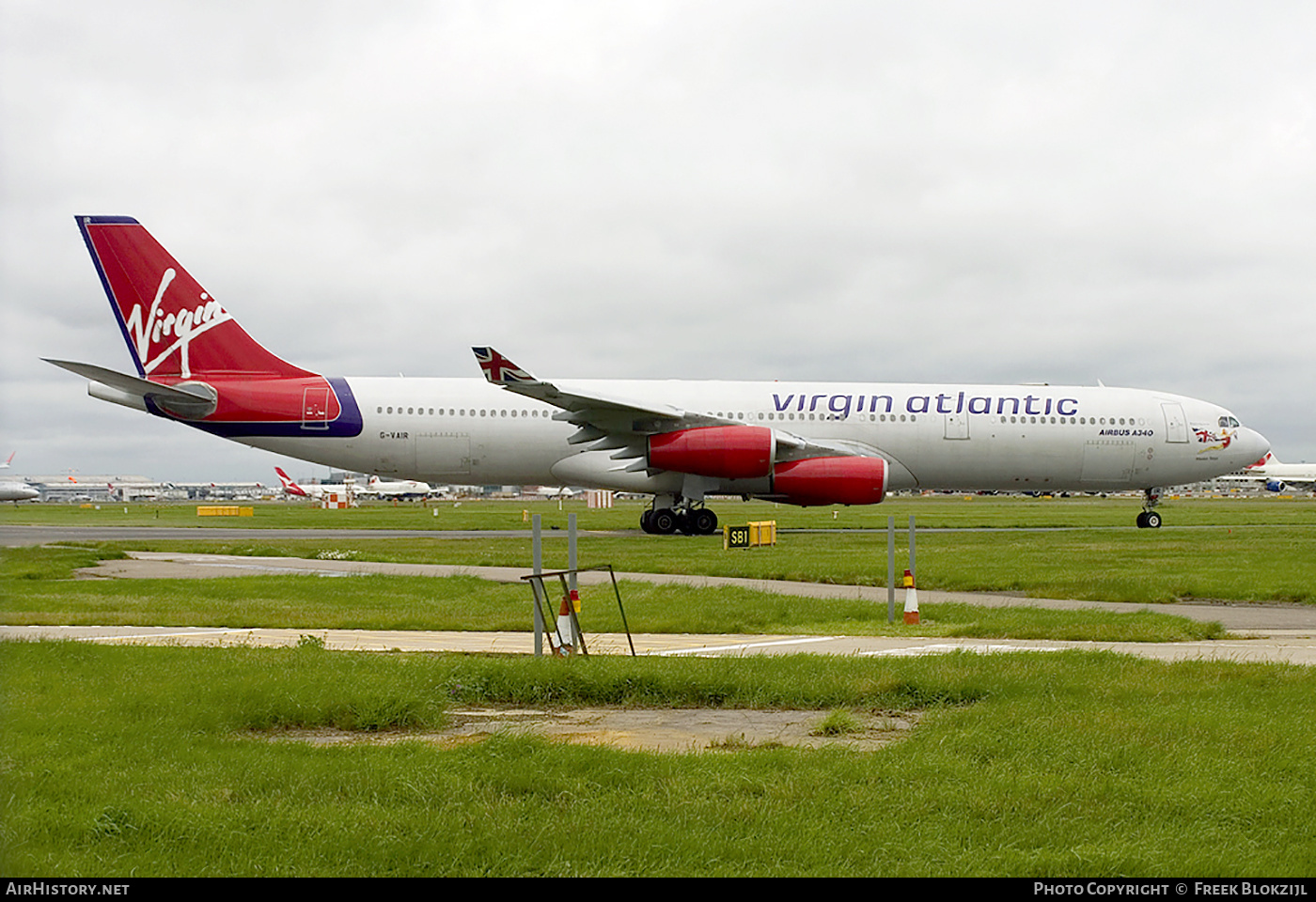 Aircraft Photo of G-VAIR | Airbus A340-313X | Virgin Atlantic Airways | AirHistory.net #433338