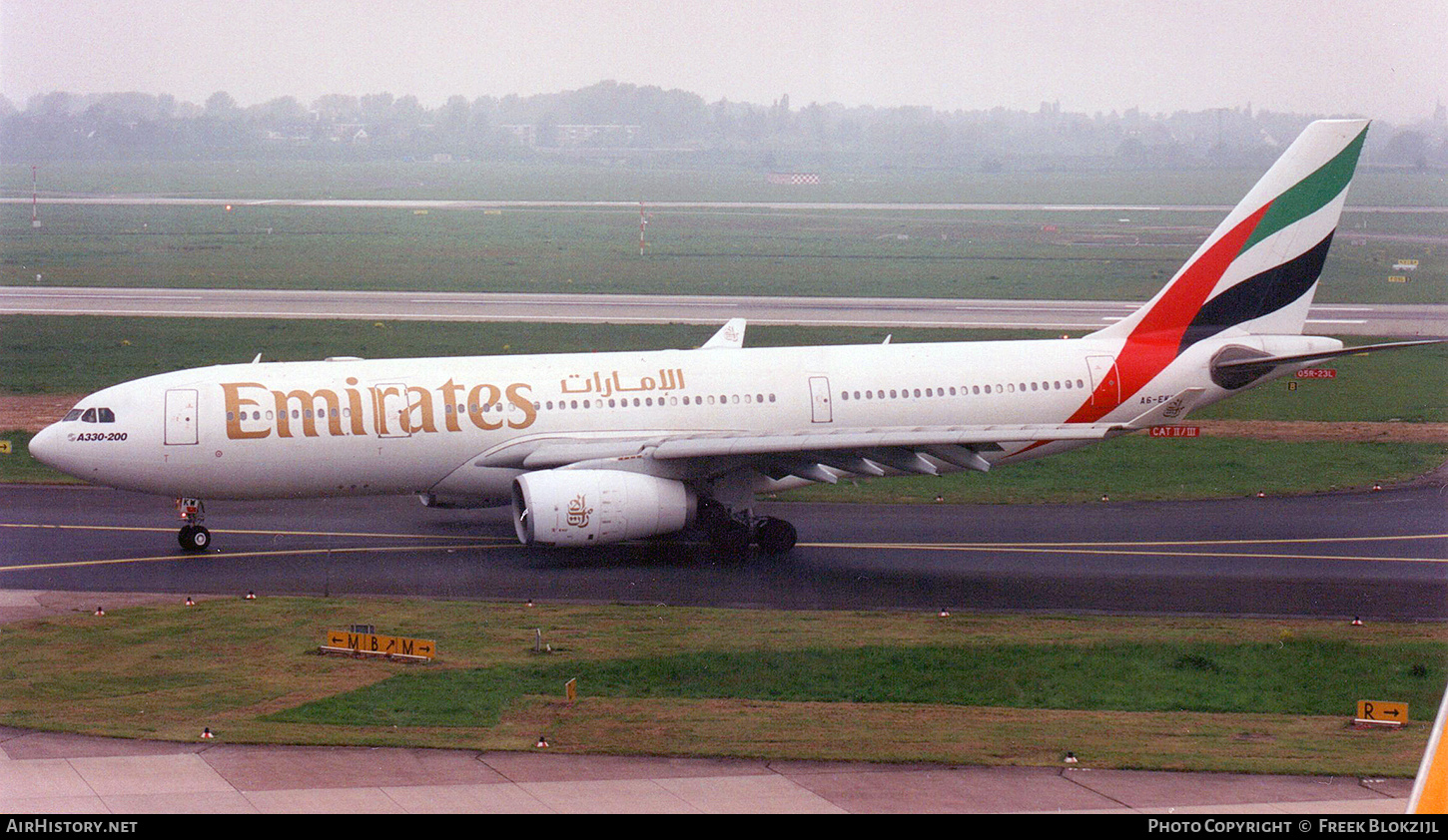 Aircraft Photo of A6-EKW | Airbus A330-243 | Emirates | AirHistory.net #433339