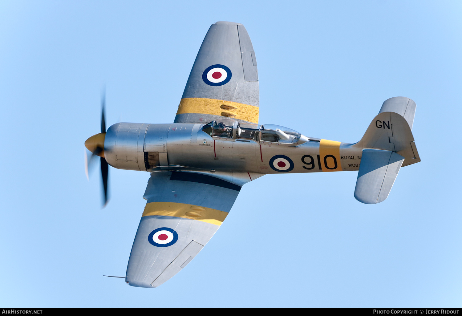 Aircraft Photo of G-INVN / WG655 | Hawker Sea Fury T20 | UK - Navy | AirHistory.net #433351