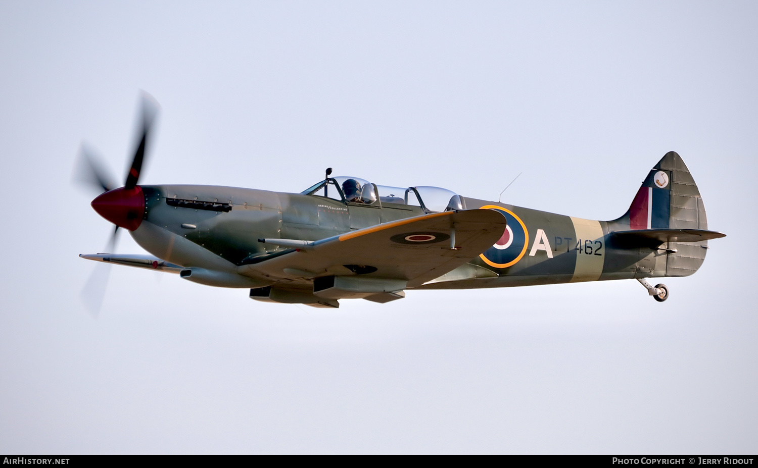Aircraft Photo of G-CTIX / PT462 | Supermarine 509 Spitfire T9 | UK - Air Force | AirHistory.net #433354