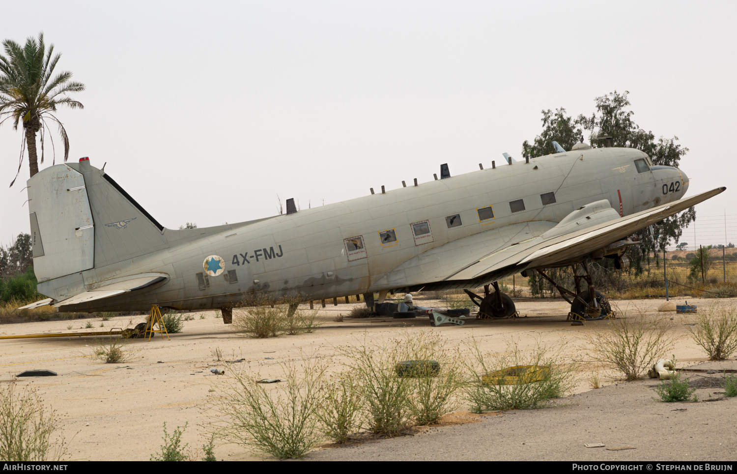 Aircraft Photo of 042 / 4X-FMJ | Douglas C-47B Skytrain | Israel - Air Force | AirHistory.net #433357