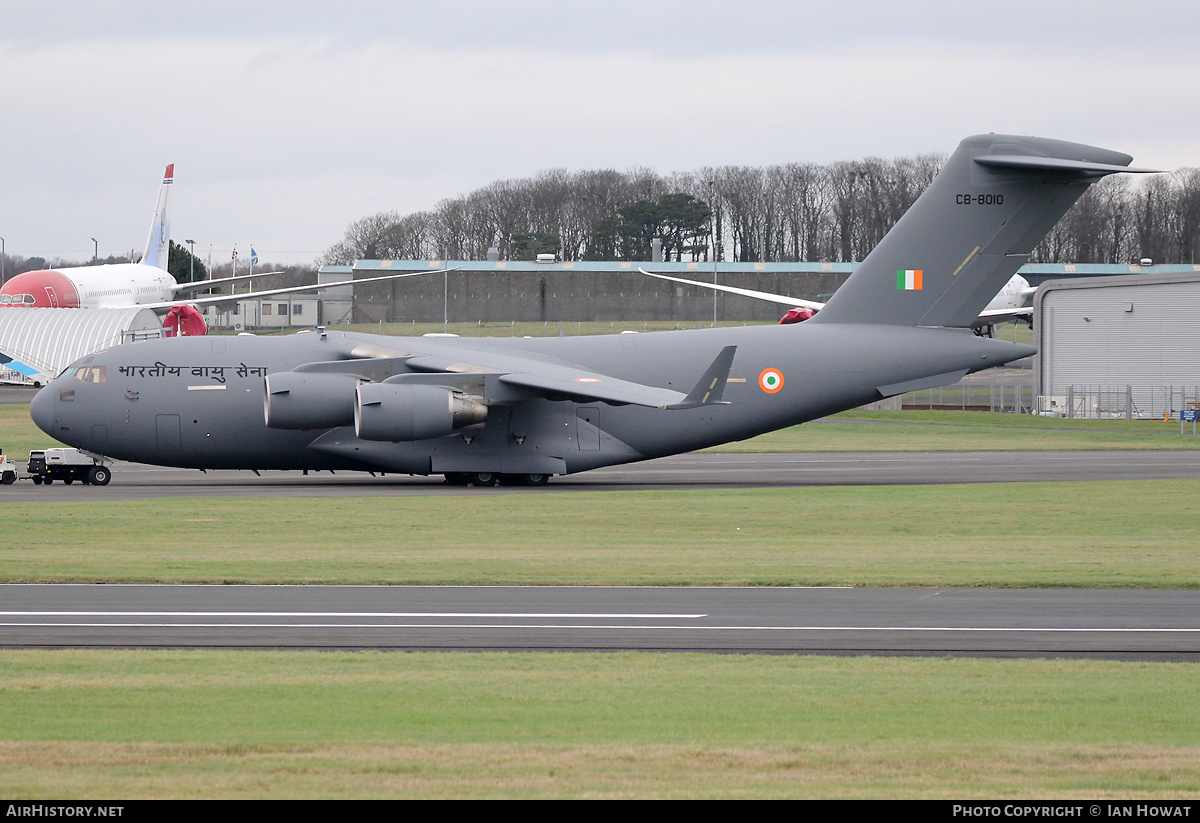 Aircraft Photo of CB-8010 | Boeing C-17A Globemaster III | India - Air Force | AirHistory.net #433362