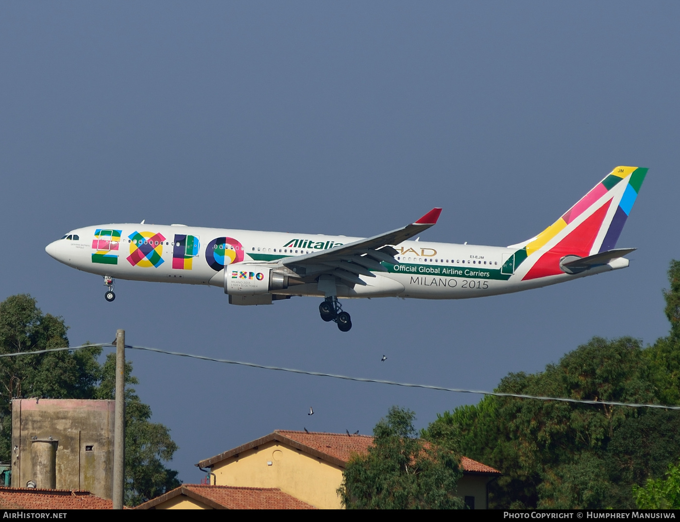 Aircraft Photo of EI-EJM | Airbus A330-202 | Alitalia | AirHistory.net #433366