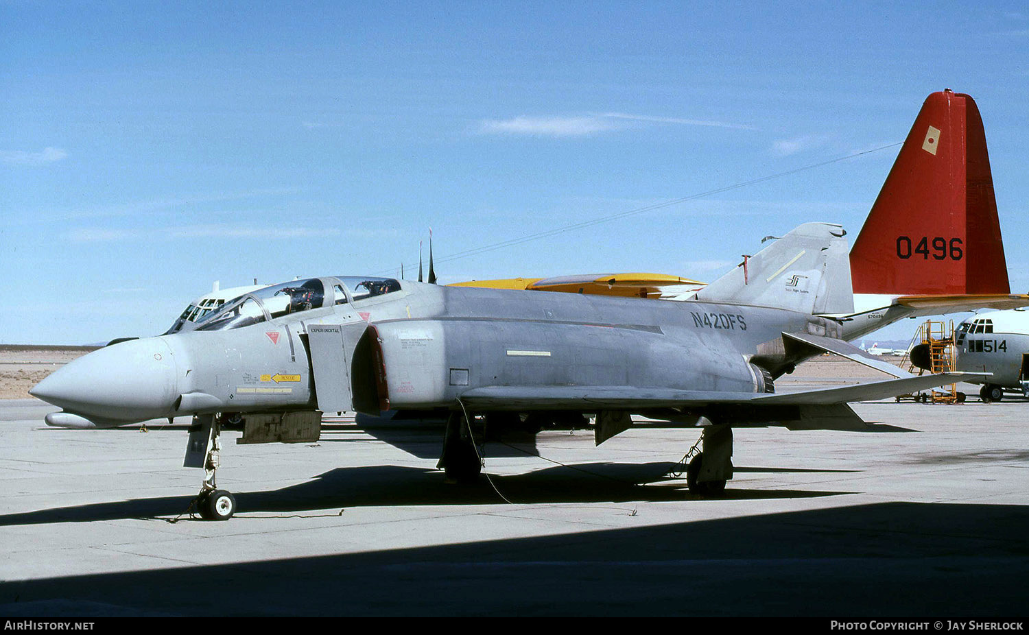 Aircraft Photo of N420FS | McDonnell F-4C Phantom II | Flight Systems Inc. | AirHistory.net #433371