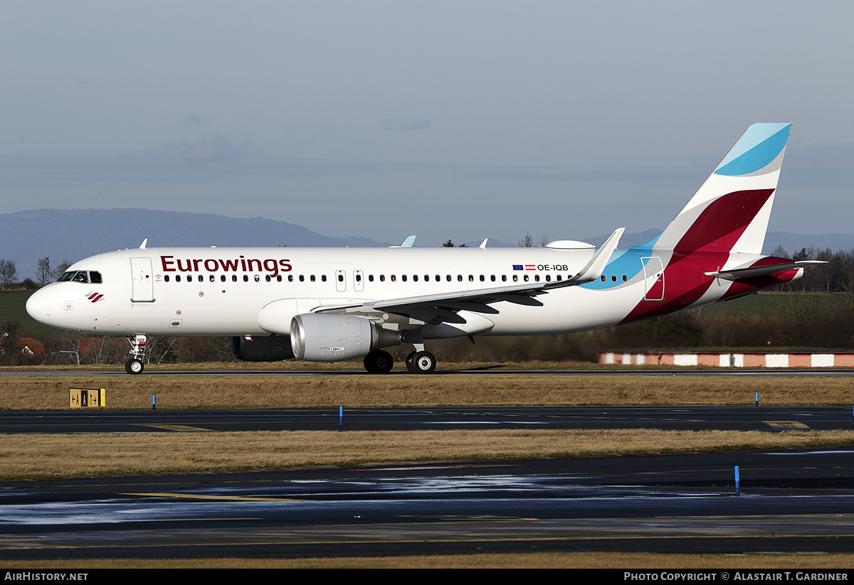Aircraft Photo of OE-IQB | Airbus A320-214 | Eurowings | AirHistory.net #433383
