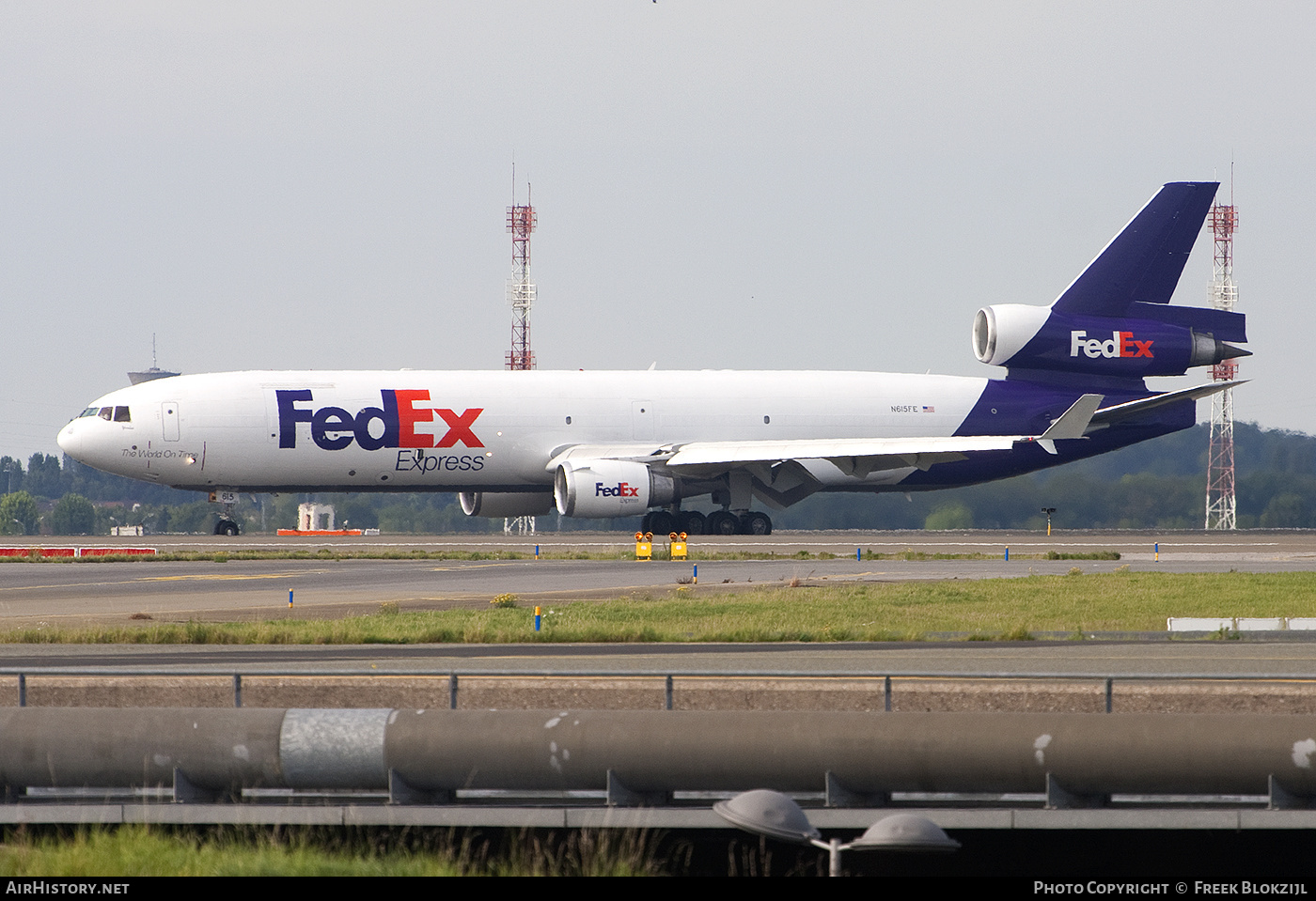 Aircraft Photo of N615FE | McDonnell Douglas MD-11F | FedEx Express | AirHistory.net #433402