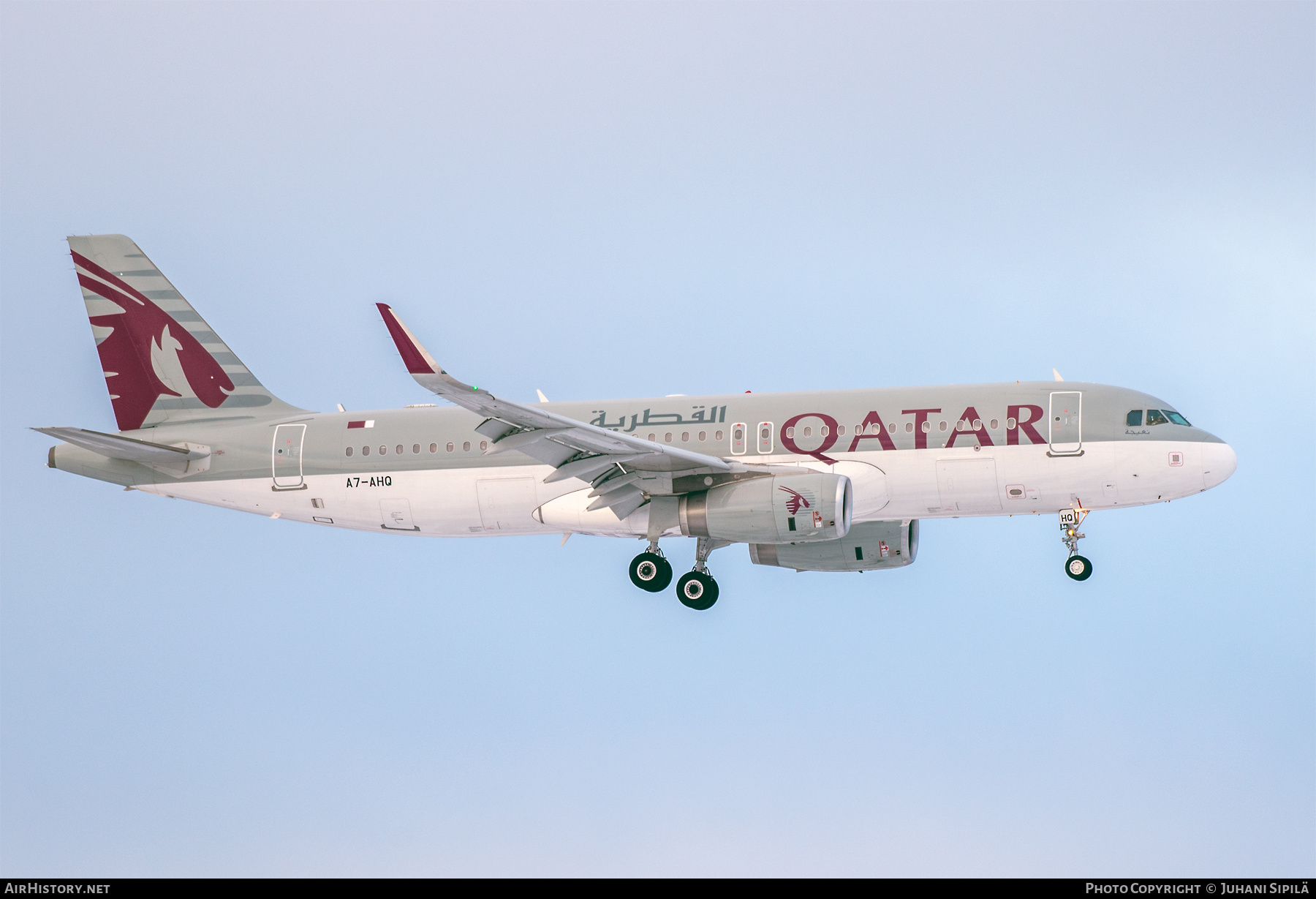 Aircraft Photo of A7-AHQ | Airbus A320-232 | Qatar Airways | AirHistory.net #433410