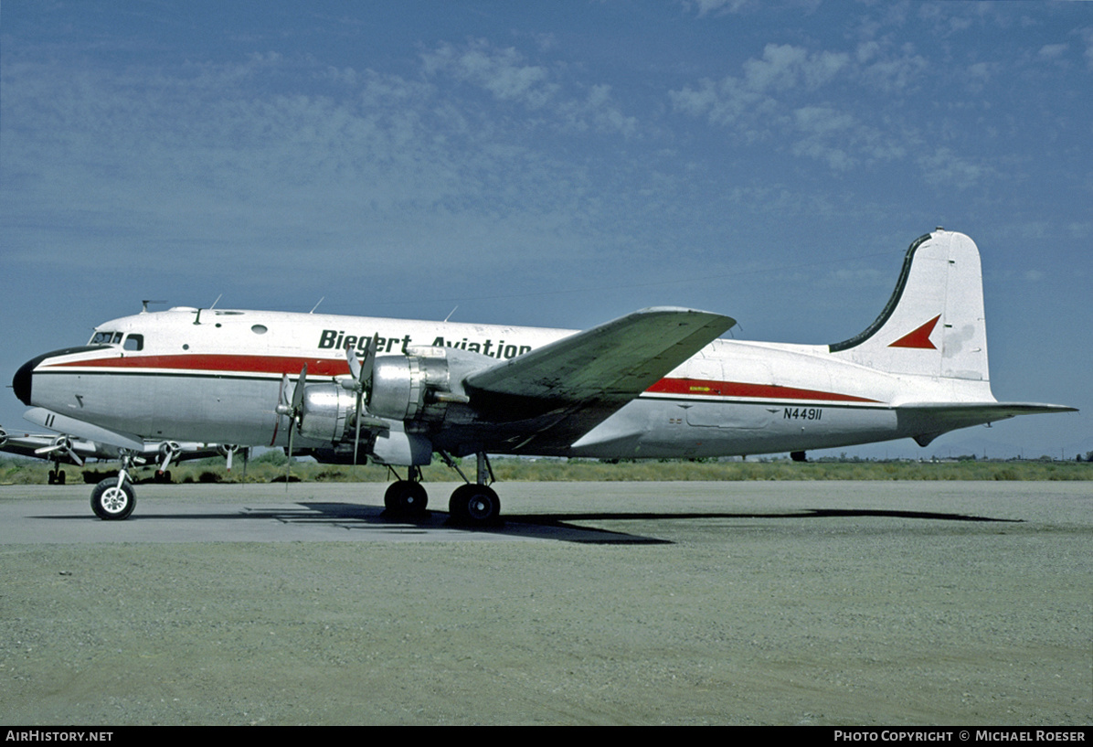 Aircraft Photo of N44911 | Douglas C-54P Skymaster | Biegert Aviation | AirHistory.net #433415