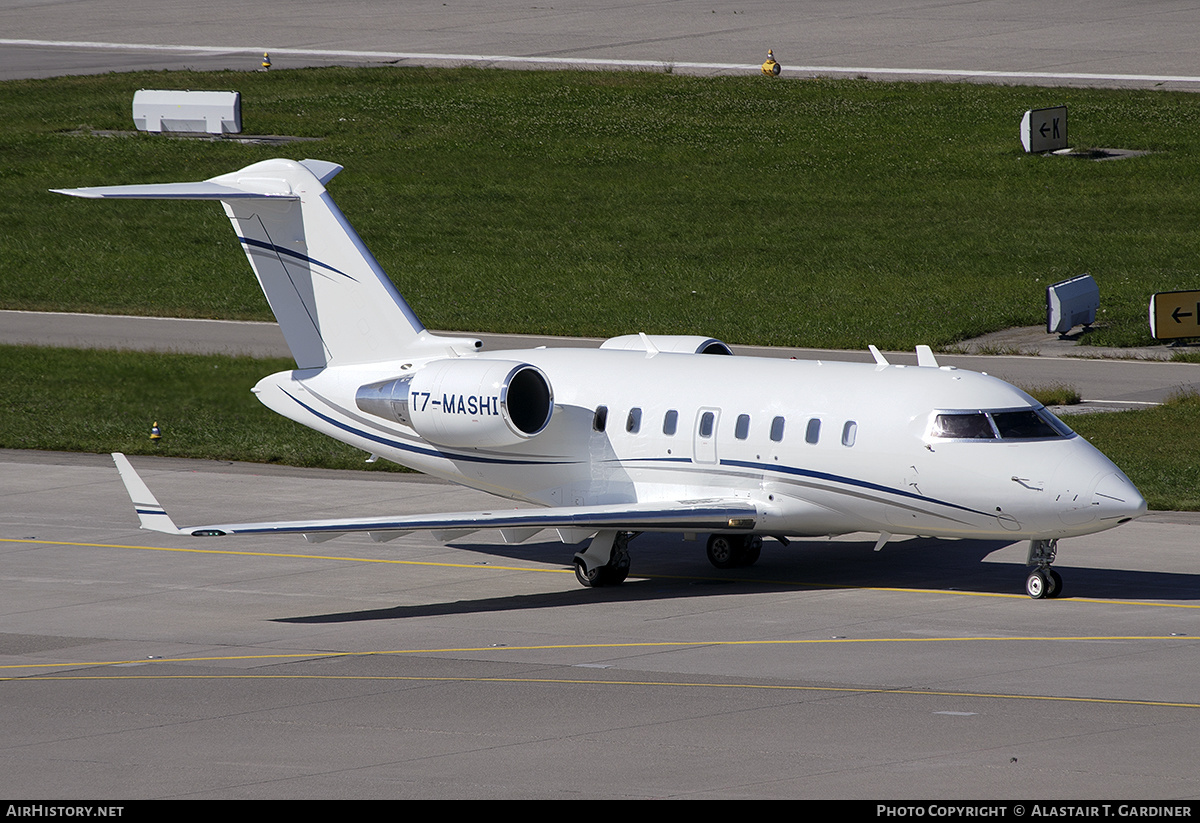 Aircraft Photo of T7-MASHI | Bombardier Challenger 650 (CL-600-2B16) | AirHistory.net #433431
