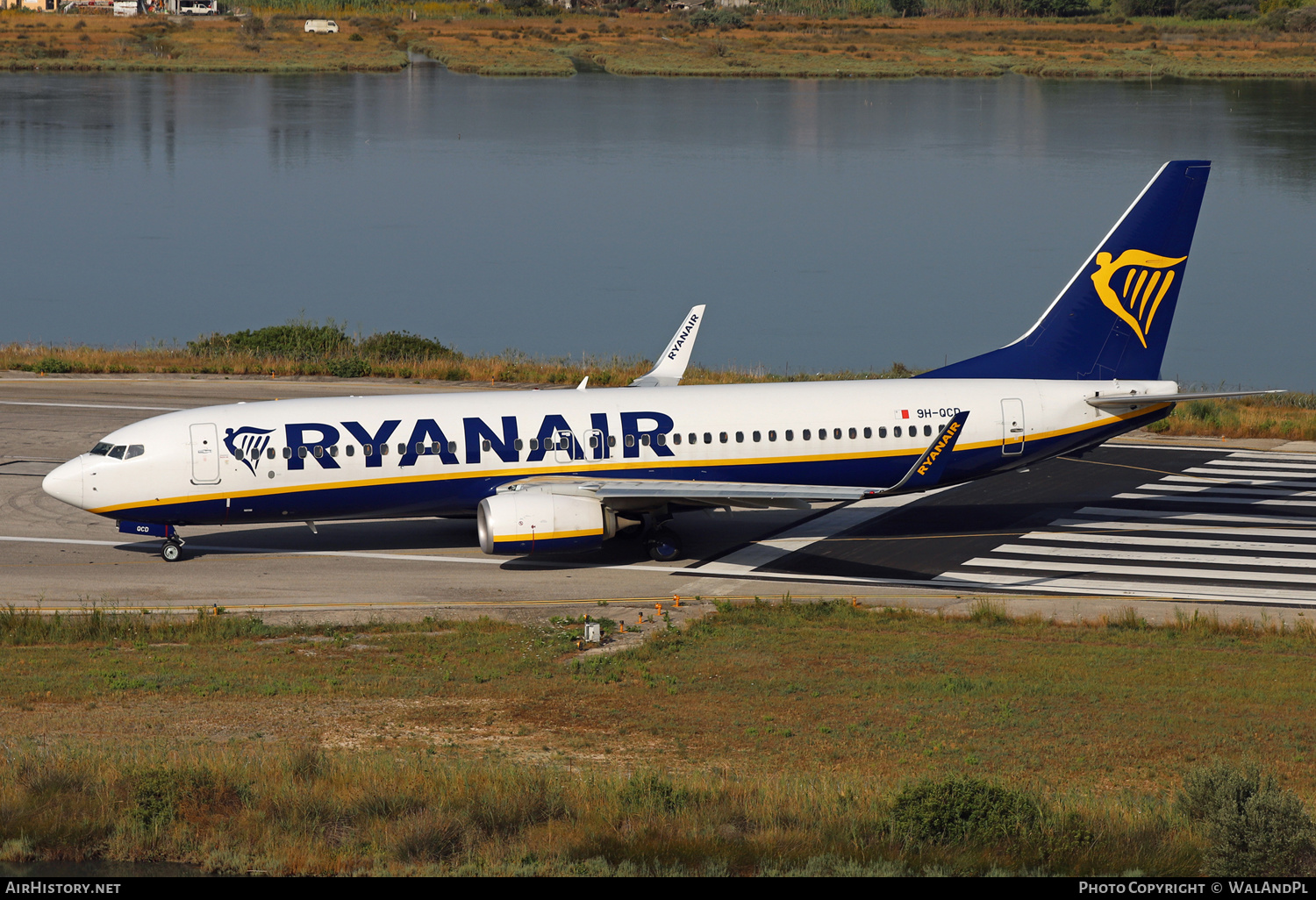 Aircraft Photo of 9H-QCD | Boeing 737-8AS | Ryanair | AirHistory.net #433434