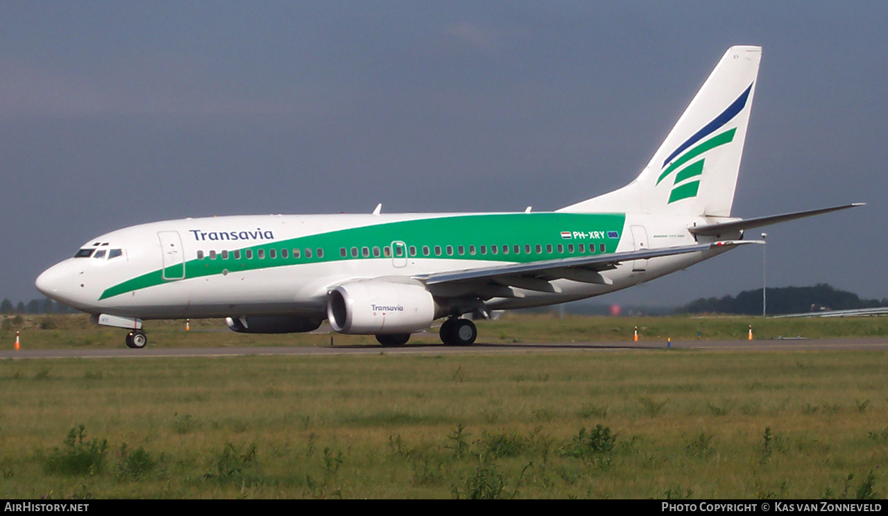 Aircraft Photo of PH-XRY | Boeing 737-7K2 | Transavia | AirHistory.net #433441