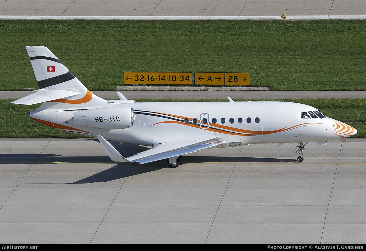 Aircraft Photo of HB-JTC | Dassault Falcon 2000S | AirHistory.net #433446