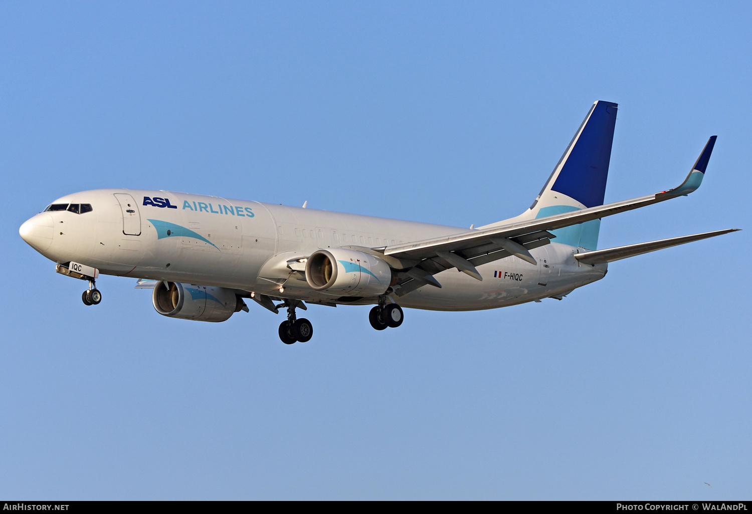 Aircraft Photo of F-HIQC | Boeing 737-8AS(BCF) | ASL Airlines | AirHistory.net #433451