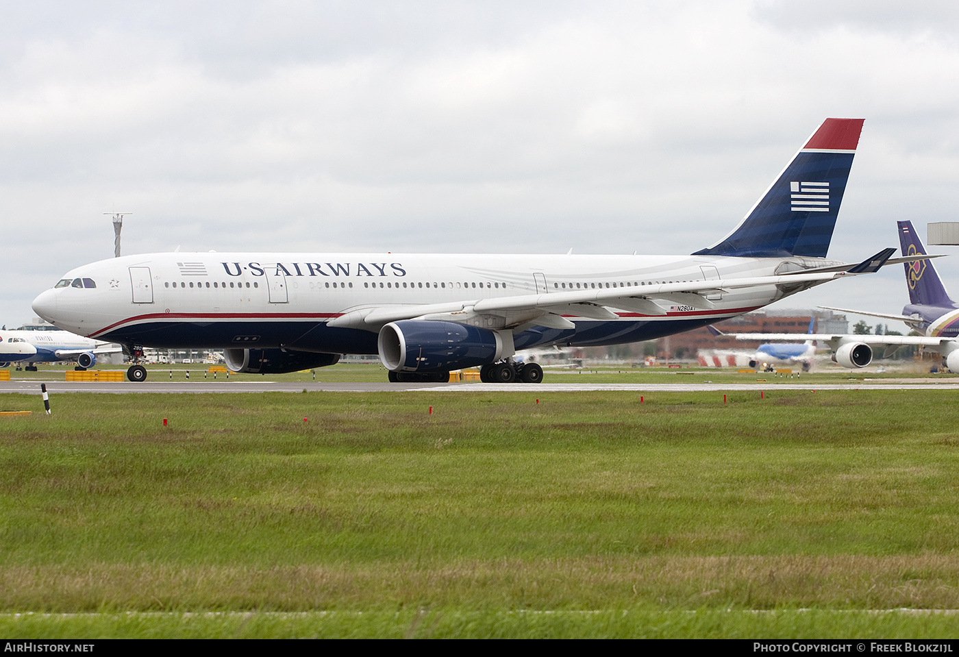 Aircraft Photo of N280AY | Airbus A330-243 | US Airways | AirHistory.net #433455