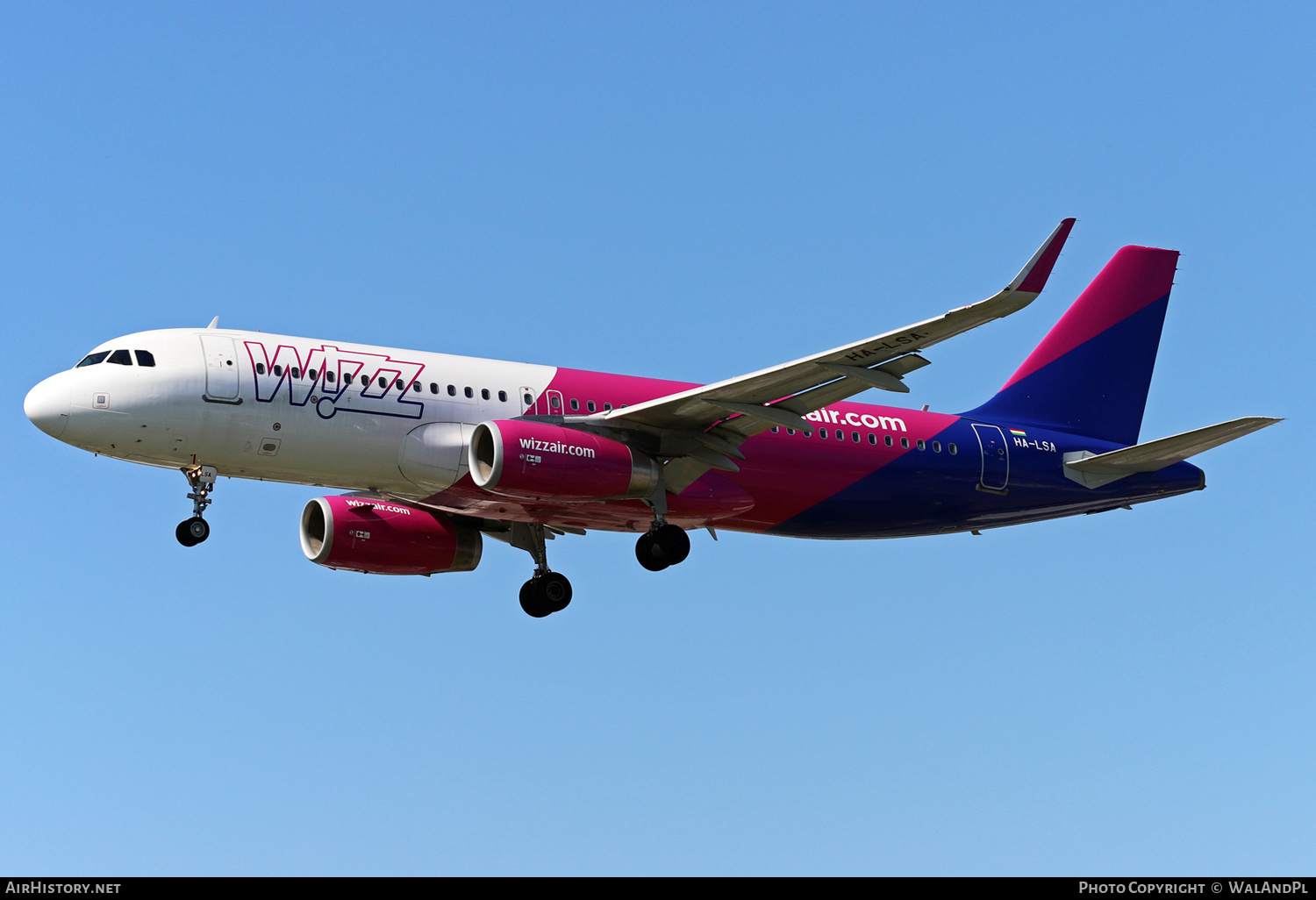 Aircraft Photo of HA-LSA | Airbus A320-232 | Wizz Air | AirHistory.net #433464