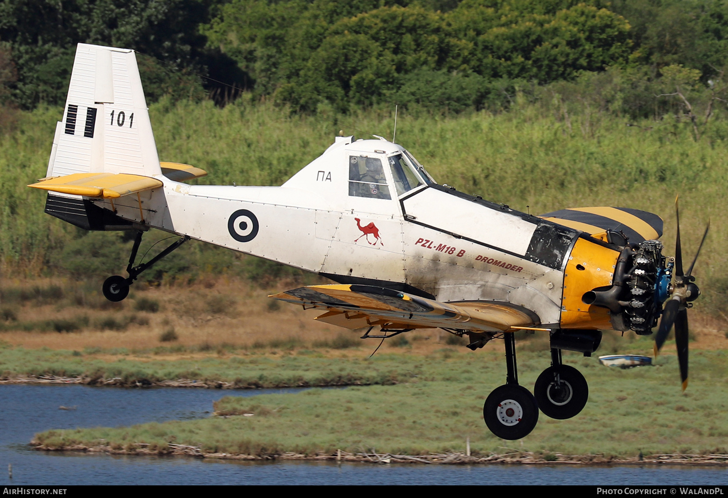 Aircraft Photo of 101 | PZL-Mielec M-18B Dromader | Greece - Air Force | AirHistory.net #433474