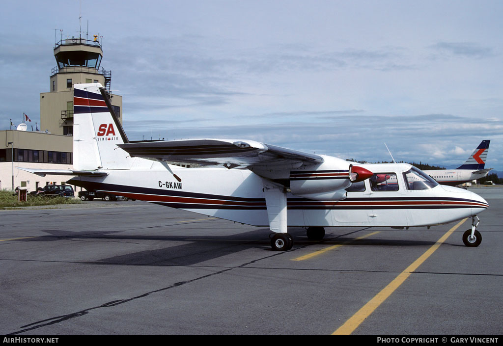 Aircraft Photo of C-GKAW | Britten-Norman BN-2A-8 Islander | Simo Air | AirHistory.net #433491