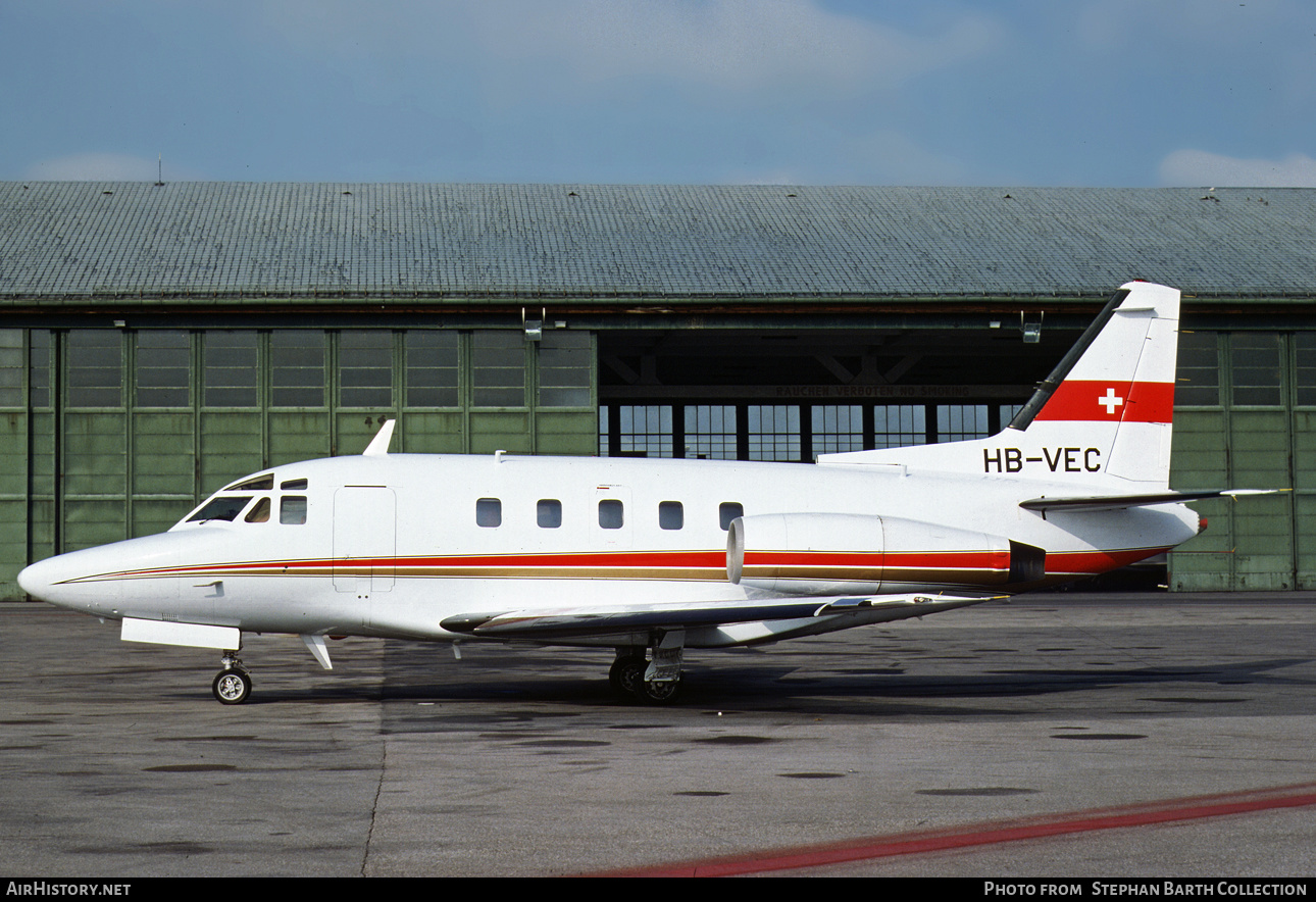 Aircraft Photo of HB-VEC | North American Rockwell NA-380 Sabreliner 75A | AirHistory.net #433497