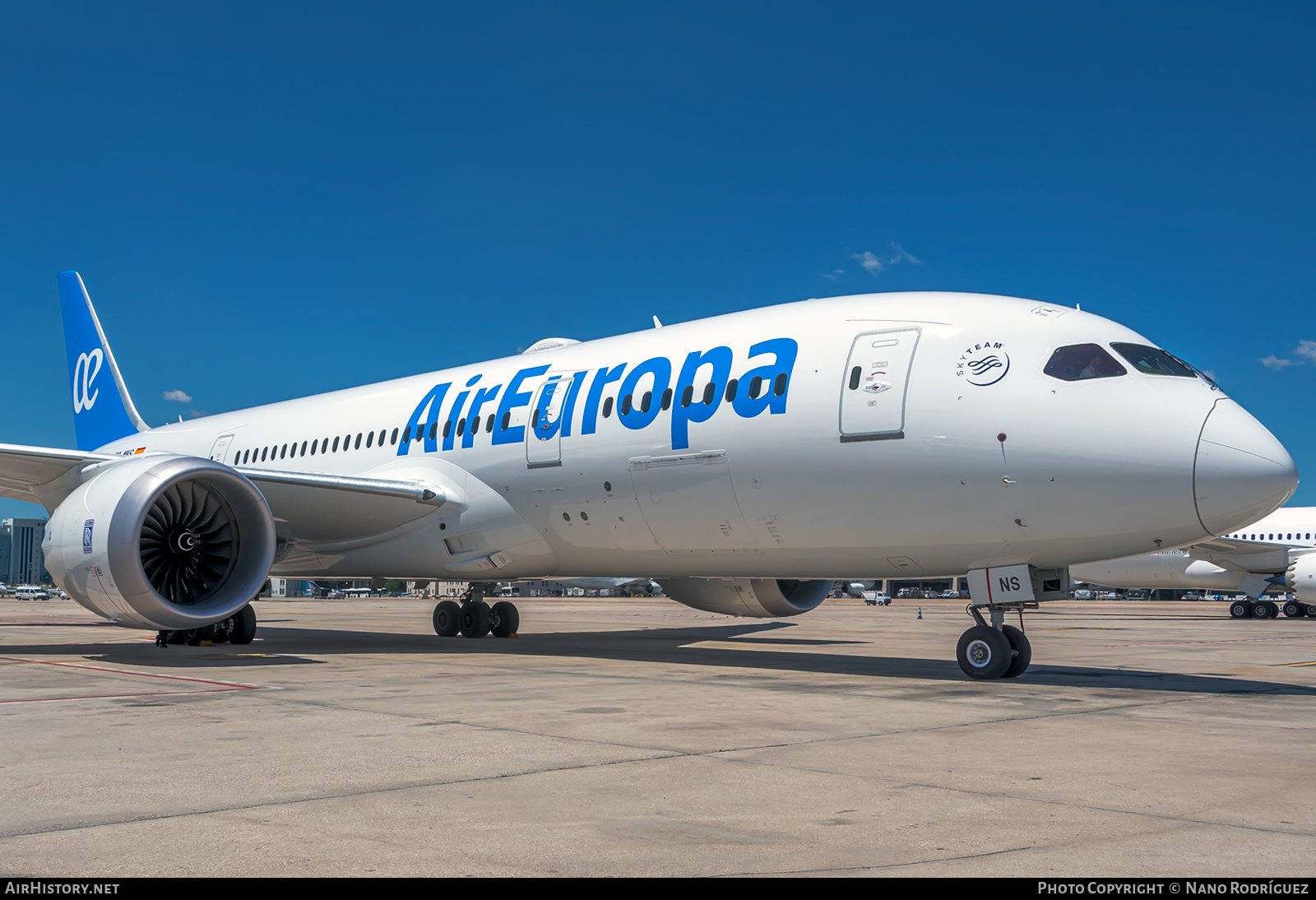 Aircraft Photo of EC-MNS | Boeing 787-8 Dreamliner | Air Europa | AirHistory.net #433498