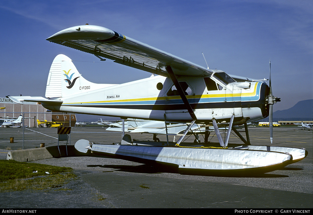 Aircraft Photo of C-FDSG | De Havilland Canada DHC-2 Beaver Mk1 | Powell Air | AirHistory.net #433510