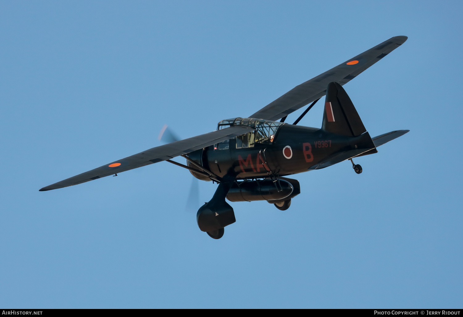 Aircraft Photo of G-AZWT / V9367 | Westland Lysander Mk.IIIA | UK - Air Force | AirHistory.net #433517