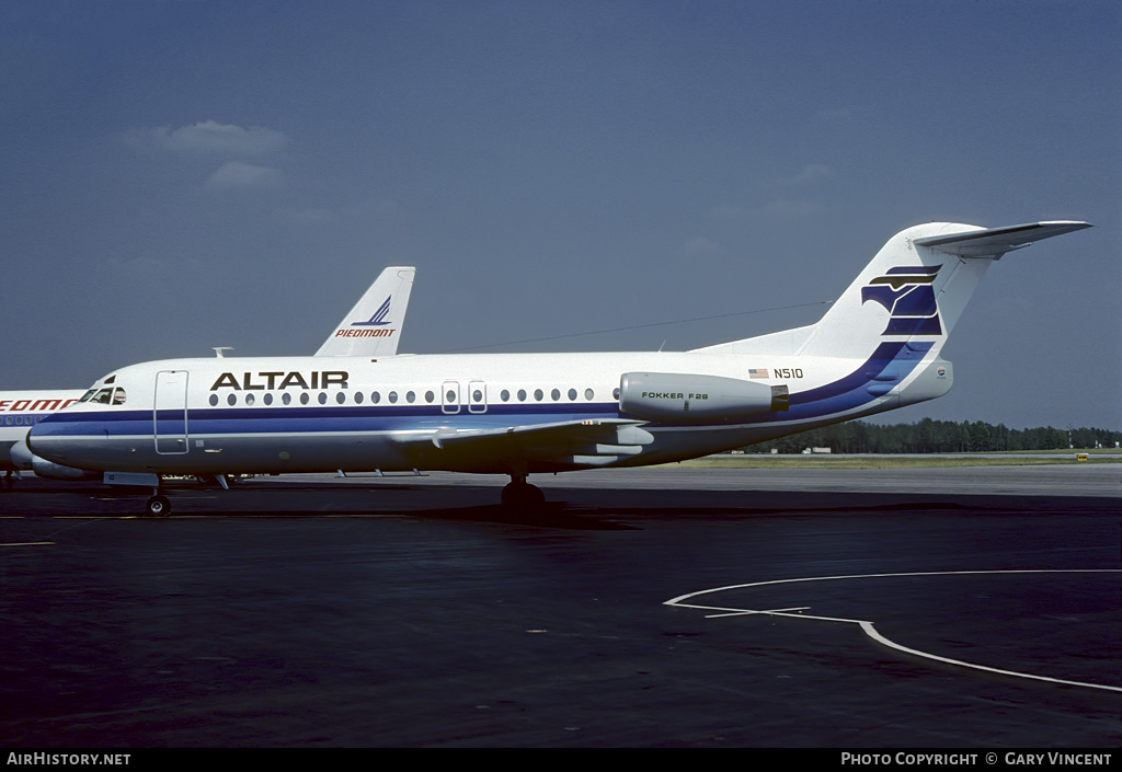 Aircraft Photo of N510 | Fokker F28-4000 Fellowship | Altair Airlines | AirHistory.net #433524