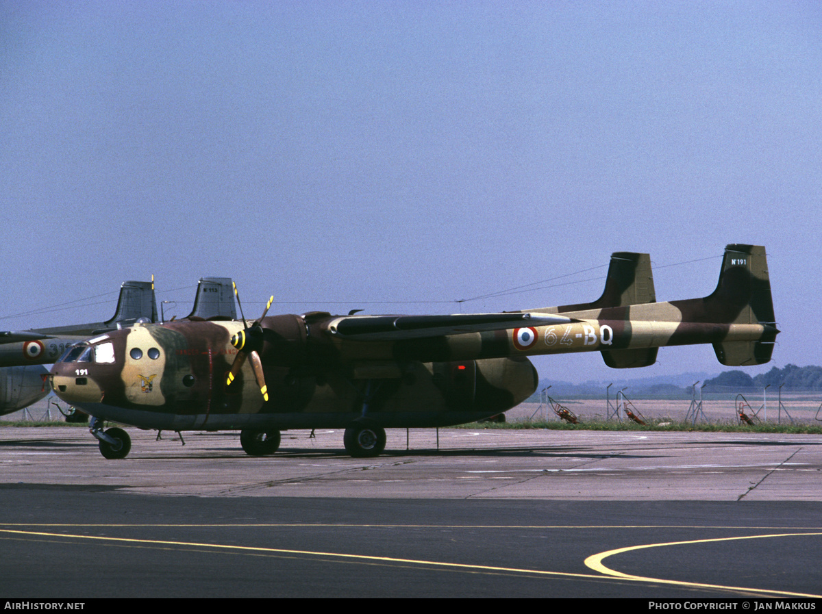 Aircraft Photo of 191 | Nord 2501F-3 Noratlas | France - Air Force | AirHistory.net #433528