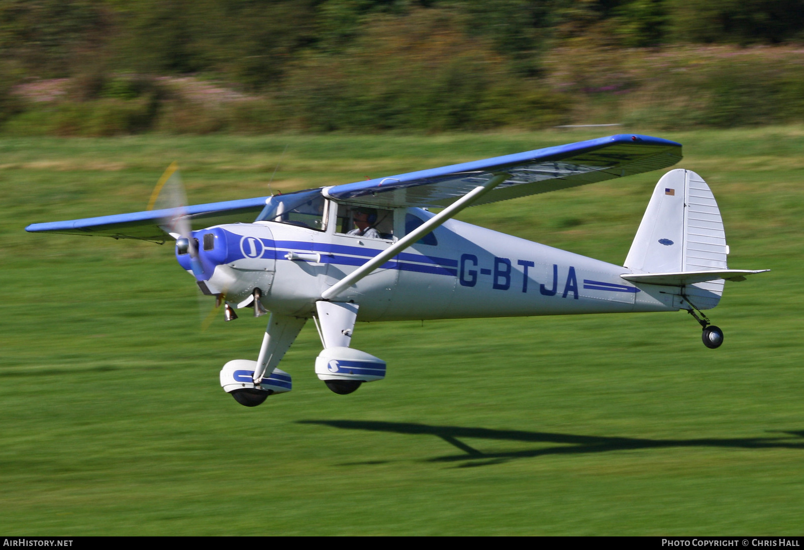 Aircraft Photo of G-BTJA | Luscombe 8E Silvaire Deluxe | AirHistory.net #433529