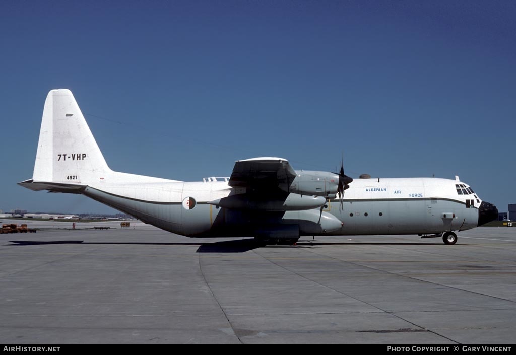 Aircraft Photo of 7T-VHP / 4921 | Lockheed C-130H-30 Hercules (L-382) | Algeria - Air Force | AirHistory.net #433536