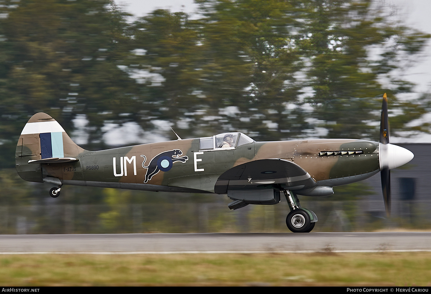 Aircraft Photo of F-AZJS / PS890 | Supermarine 389 Spitfire PR19 | UK - Air Force | AirHistory.net #433543