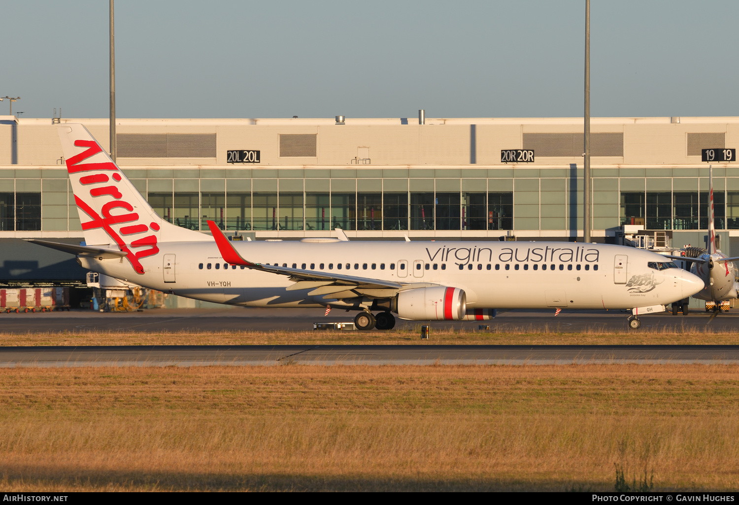 Aircraft Photo of VH-YQH | Boeing 737-8FE | Virgin Australia Airlines | AirHistory.net #433553