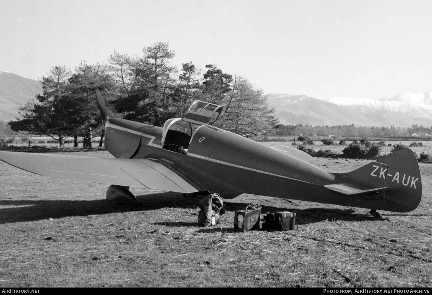 Aircraft Photo of ZK-AUK | Miles M.11 Whitney Straight | AirHistory.net #433558