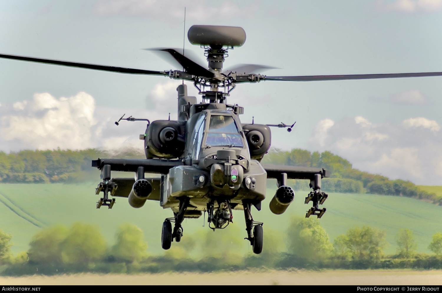 Aircraft Photo of ZJ211 | Hughes AH-64A Apache | UK - Army | AirHistory.net #433565