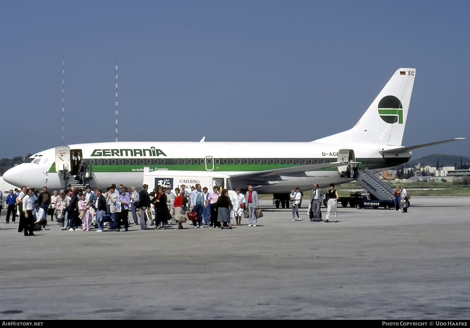 Aircraft Photo of D-AGEC | Boeing 737-35B | Germania | AirHistory.net #433581