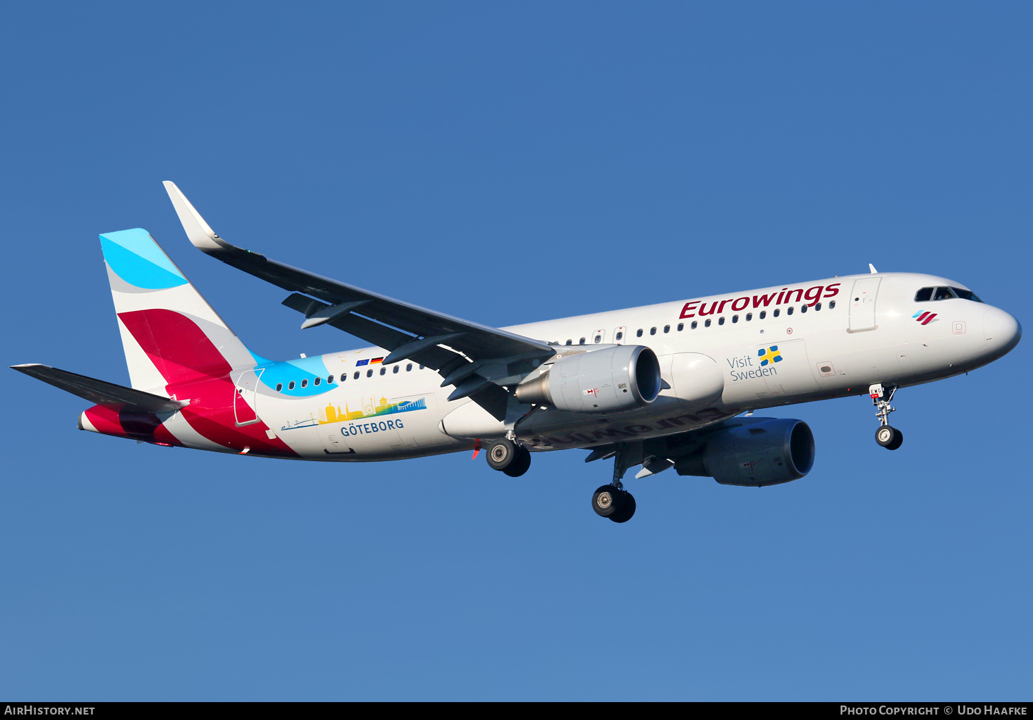 Aircraft Photo of D-AEWG | Airbus A320-214 | Eurowings | AirHistory.net #433582