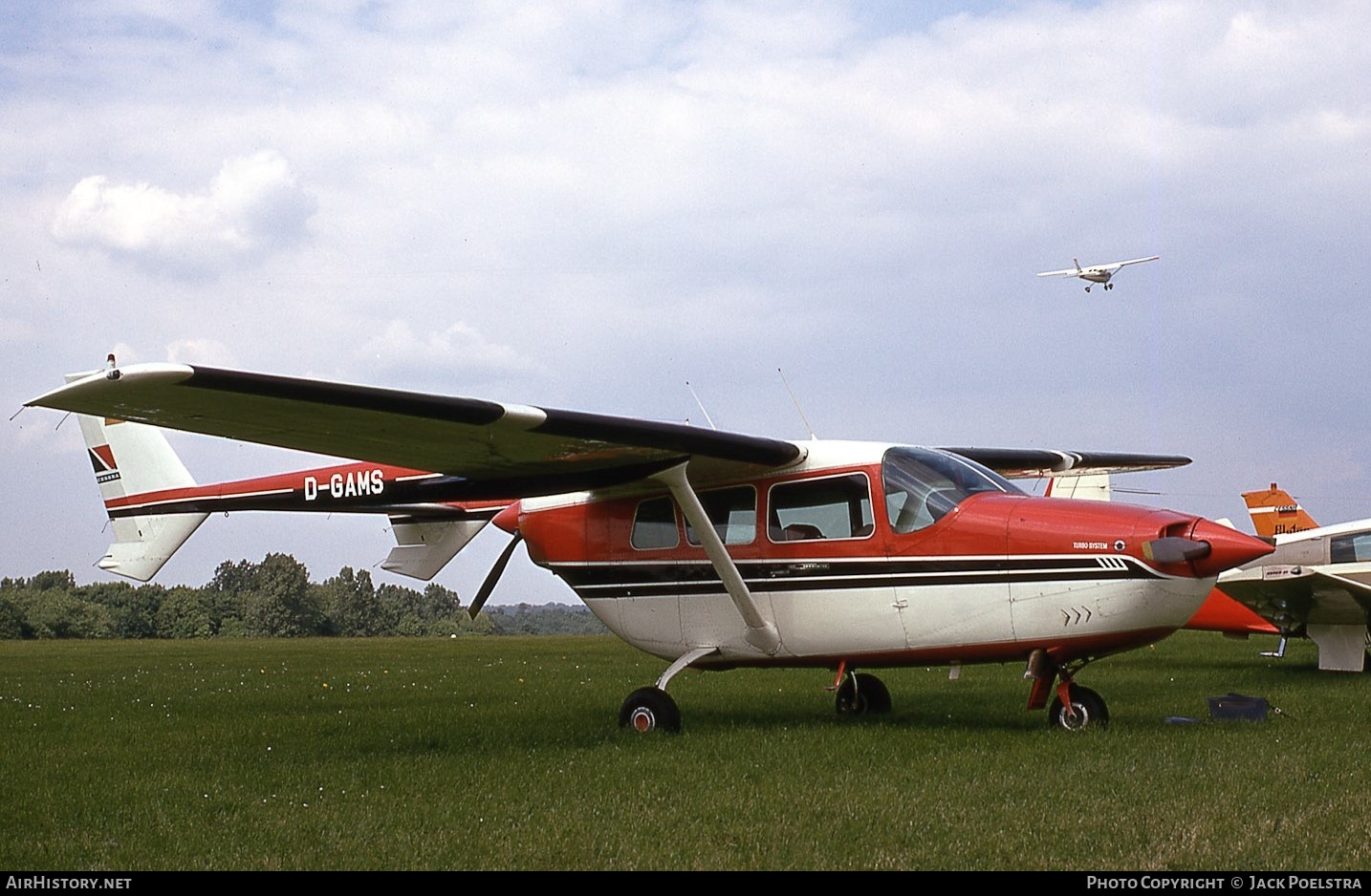 Aircraft Photo of D-GAMS | Cessna T337B Turbo Super Skymaster | AirHistory.net #433602