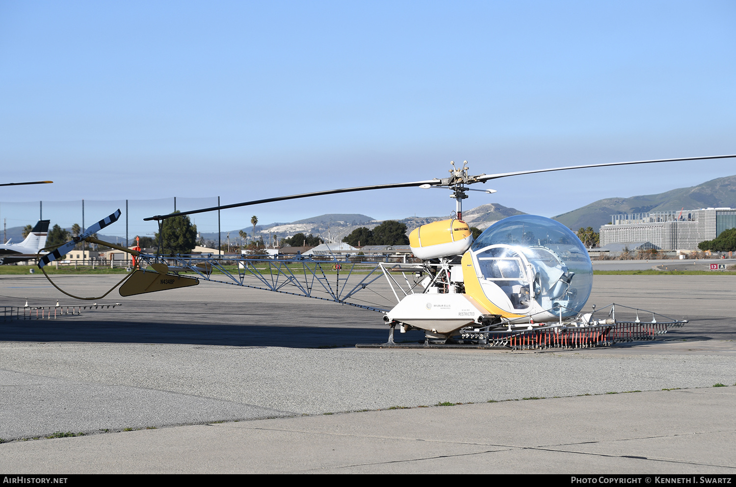 Aircraft Photo of N4348P | Bell 47G-5A | Wilbur-Ellis | AirHistory.net #433606