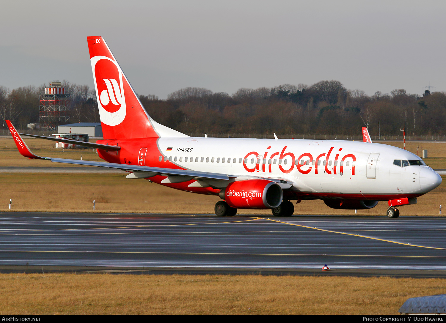 Aircraft Photo of D-AGEC | Boeing 737-76J | Air Berlin | AirHistory.net #433612