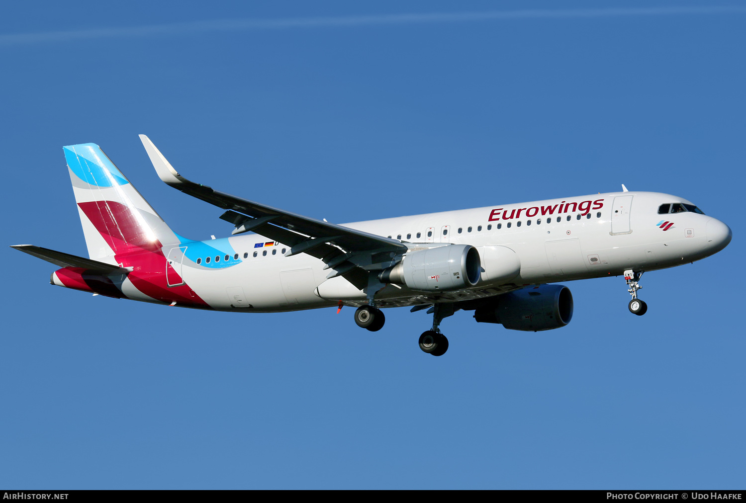 Aircraft Photo of D-AEWS | Airbus A320-214 | Eurowings | AirHistory.net #433614