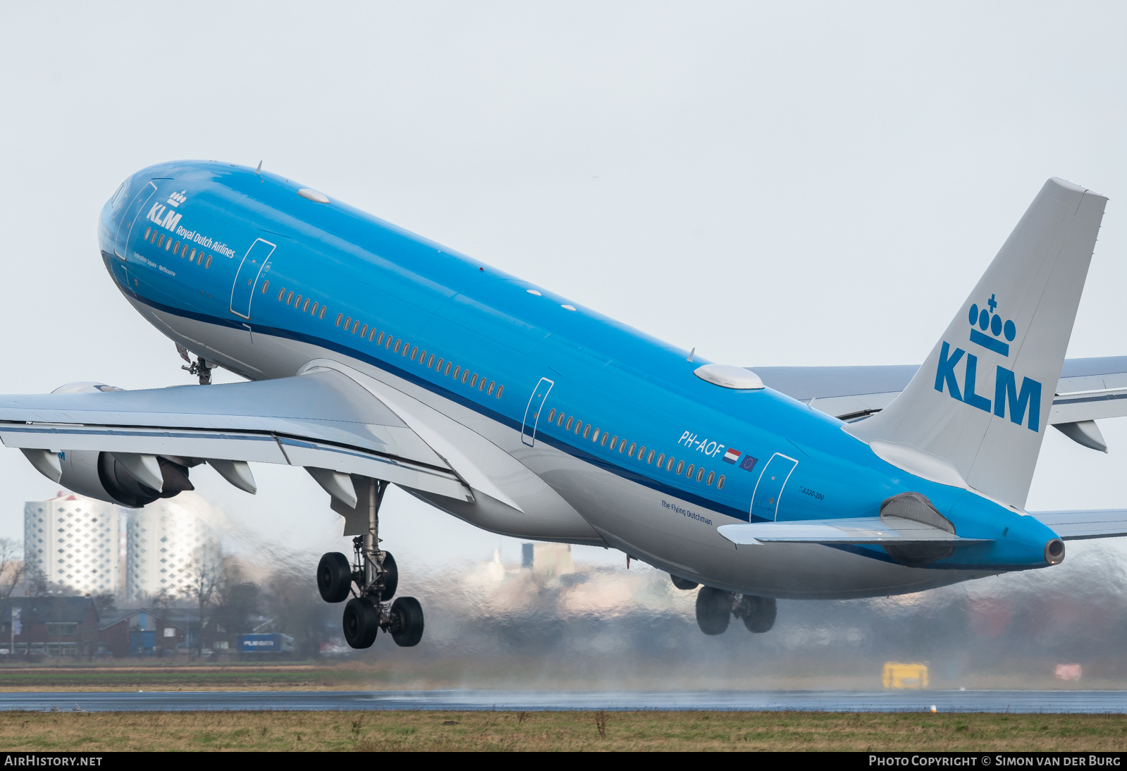 Aircraft Photo of PH-AOF | Airbus A330-203 | KLM - Royal Dutch Airlines | AirHistory.net #433615