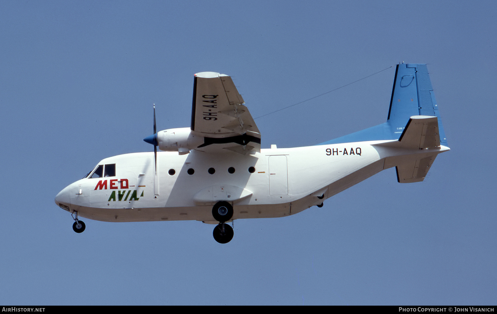 Aircraft Photo of 9H-AAQ | CASA C-212-100 Aviocar | Medavia - Mediterranean Aviation | AirHistory.net #433632